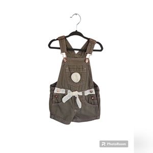 Overall army green